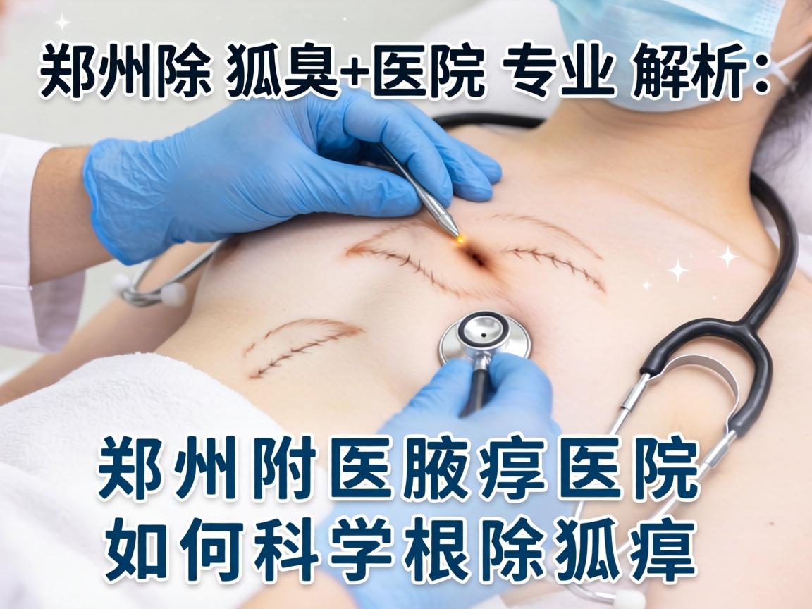 郑州除狐臭医院专业解析，郑州附医腋臭医院如何科学根除狐臭