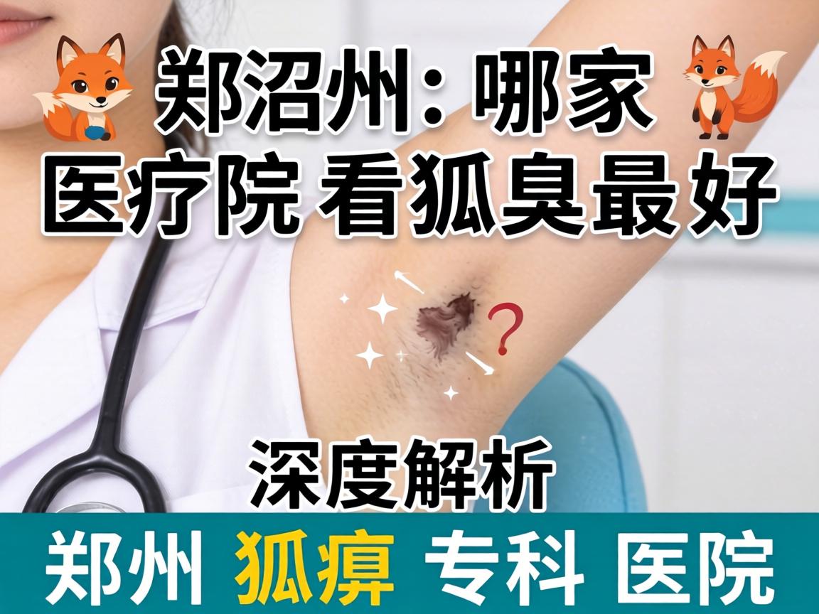 郑州哪家医院看狐臭最好？深度解析郑州狐臭专科医院