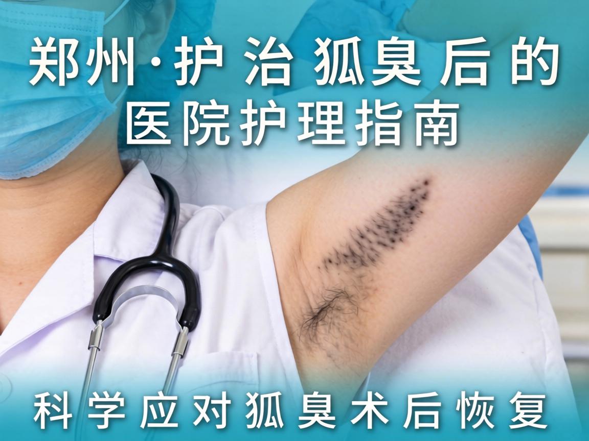 郑州治狐臭后的医院护理指南，科学应对狐臭术后恢复