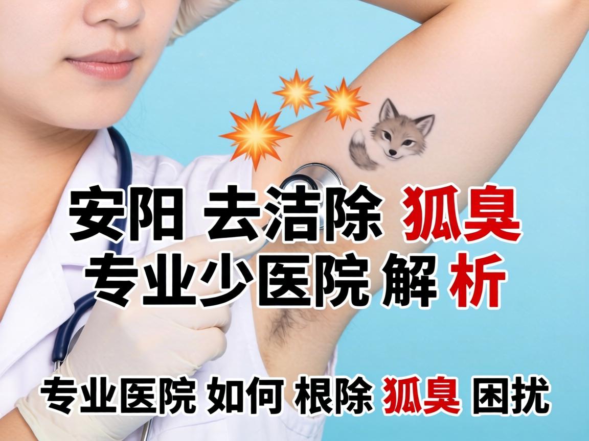 安阳去除狐臭专业医院解析，专业医院如何根除狐臭困扰