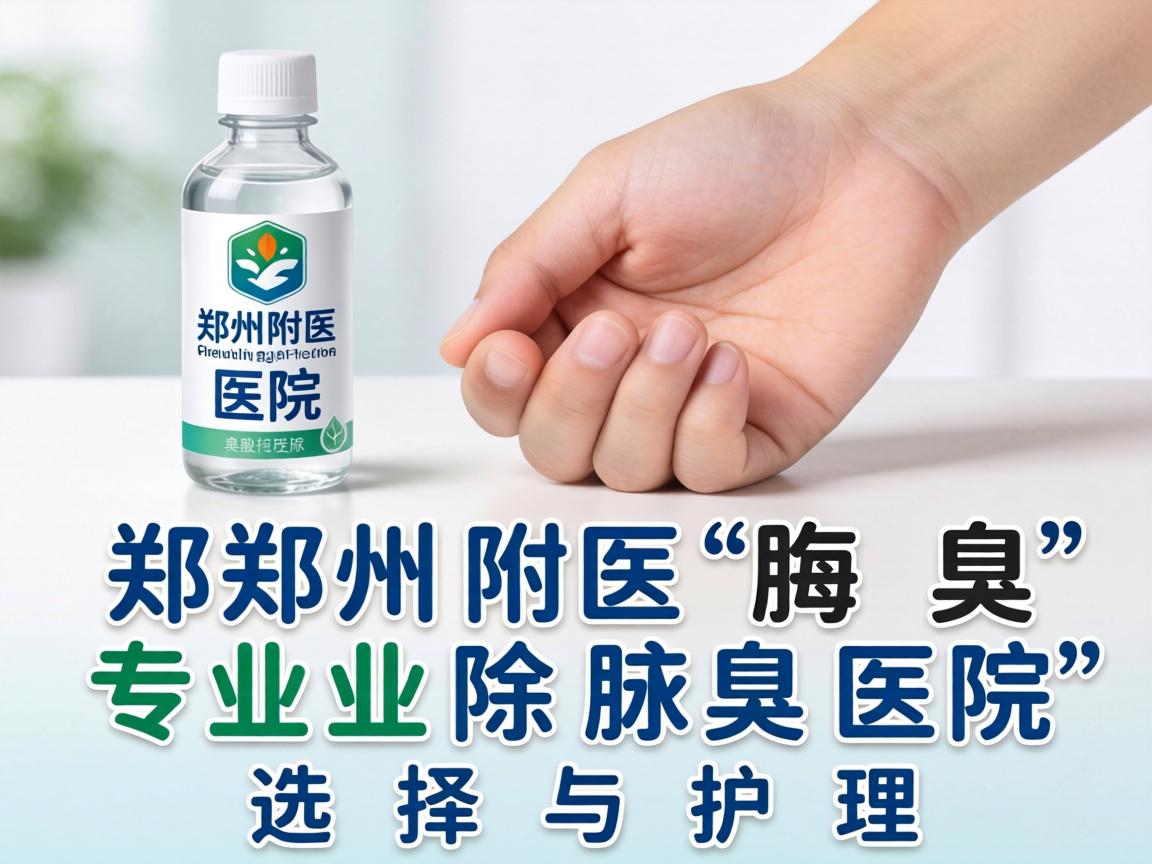 郑州附医腋臭医院解析，郑州专业除腋臭医院的选择与护理