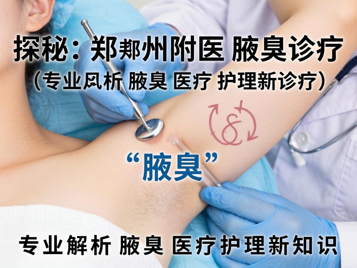 探秘郑州附医腋臭诊疗，专业解析腋臭医疗护理新知识