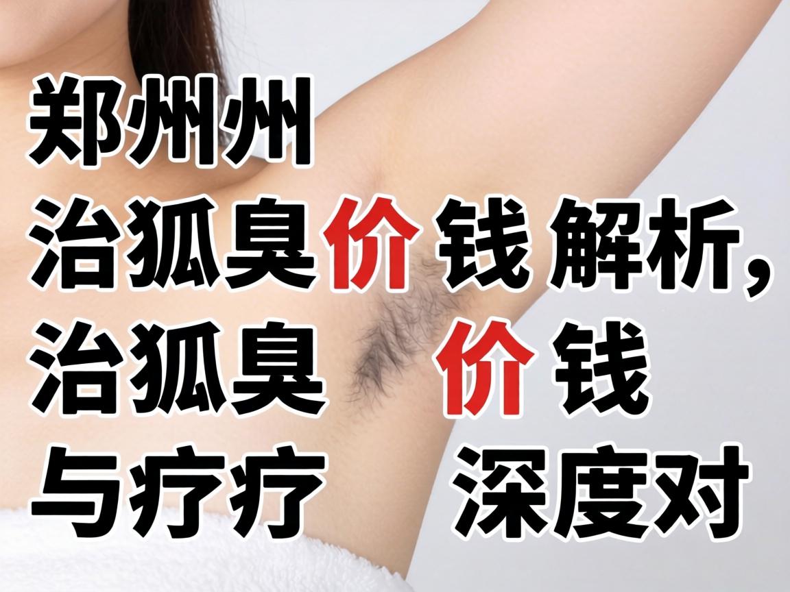 郑州治狐臭价钱解析，治狐臭价钱与疗效深度对比