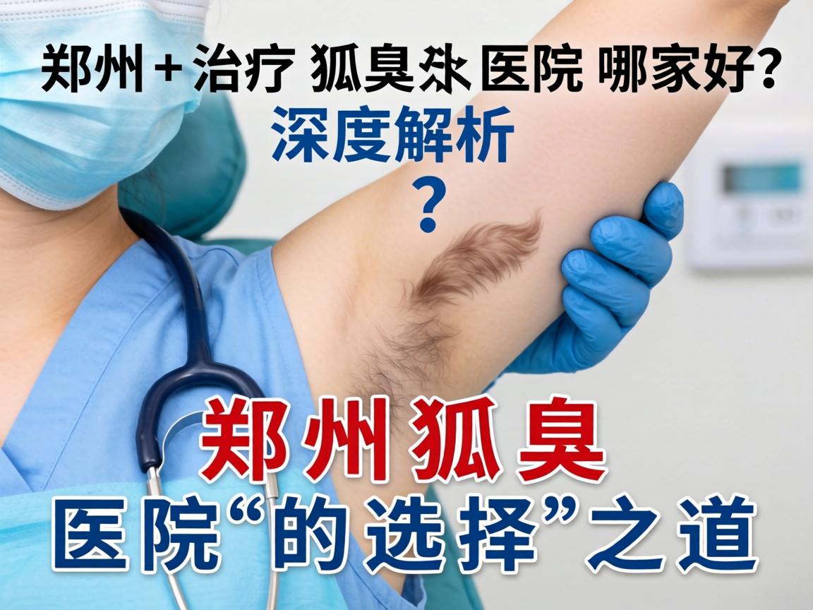 郑州治疗狐臭医院哪家好？深度解析郑州狐臭医院的选择之道