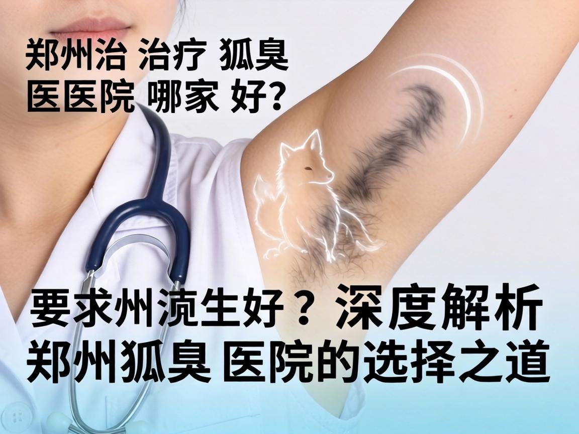郑州治疗狐臭医院哪家好？深度解析郑州狐臭医院的选择之道
