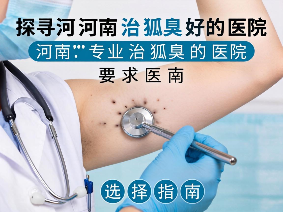 探寻河南治狐臭好的医院，河南专业治狐臭的医院选择指南