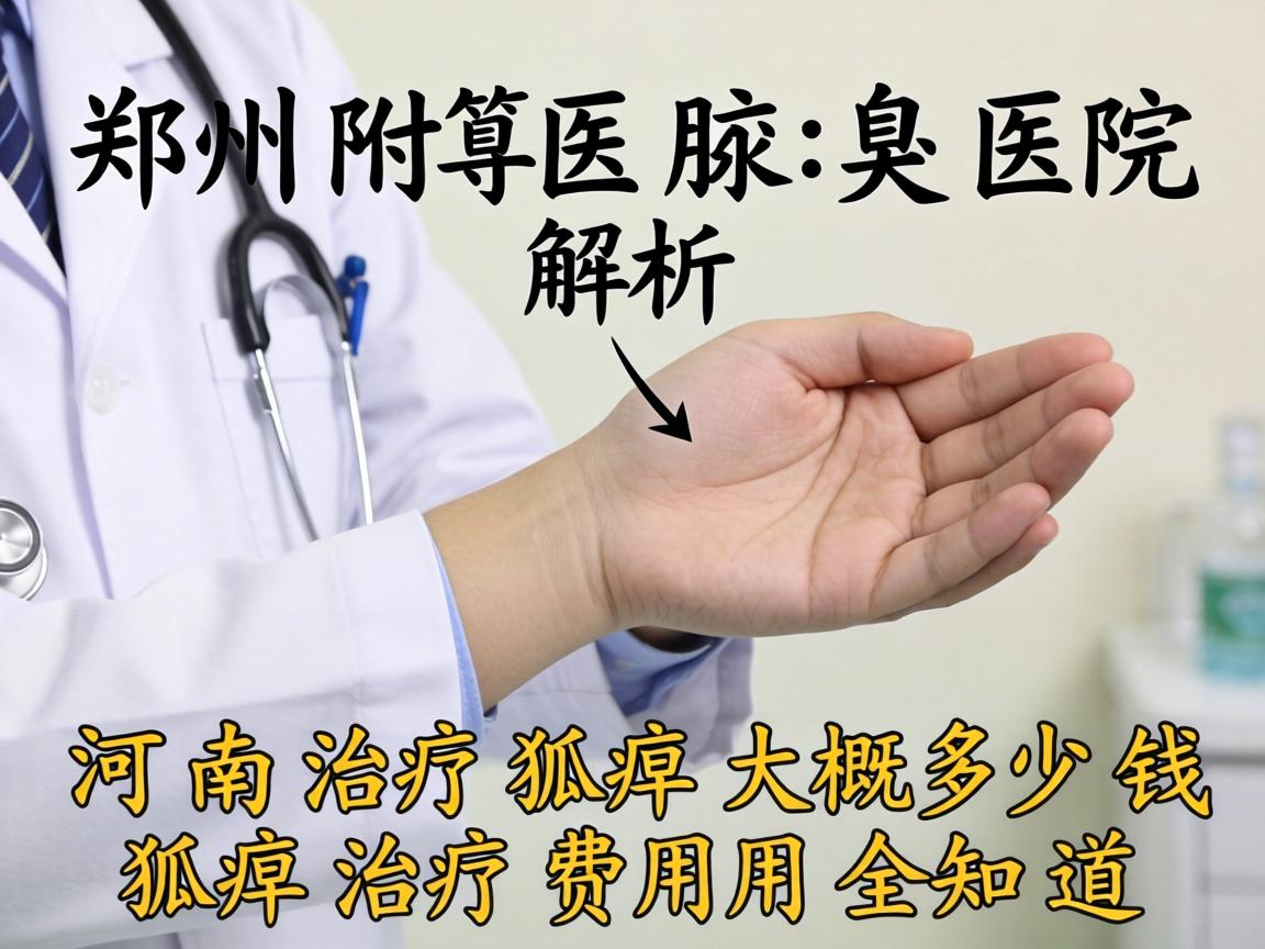 郑州附医腋臭医院解析，河南治疗狐臭大概多少钱，狐臭治疗费用全知道