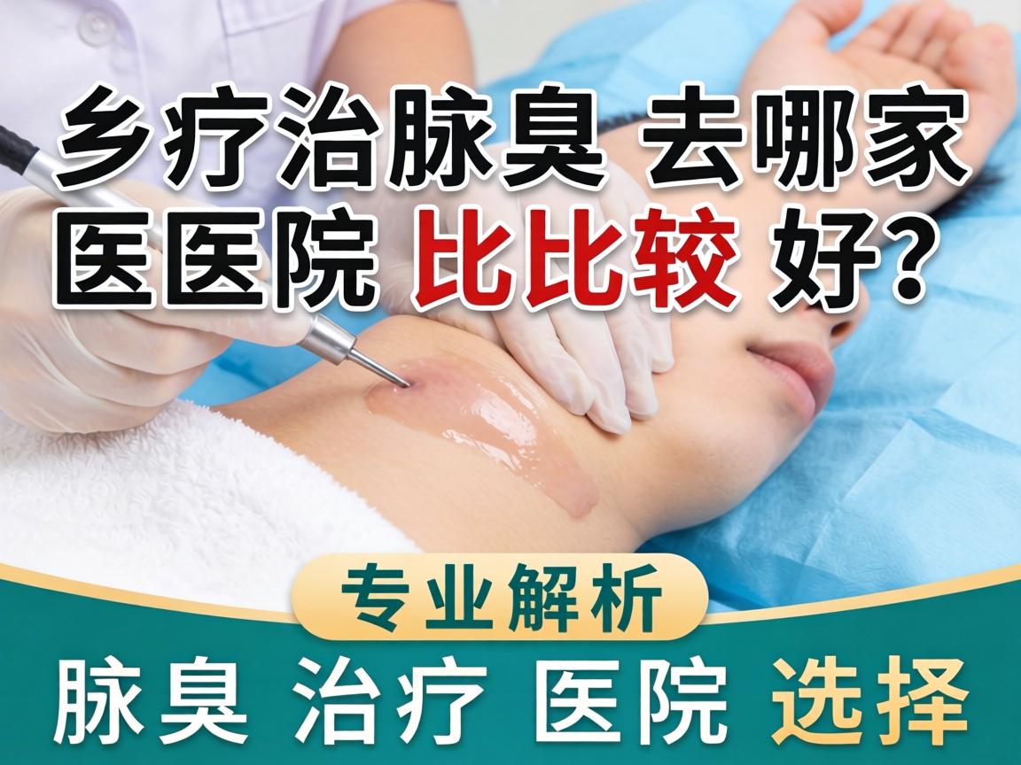 新乡治疗腋臭去哪家医院比较好？专业解析腋臭治疗医院选择
