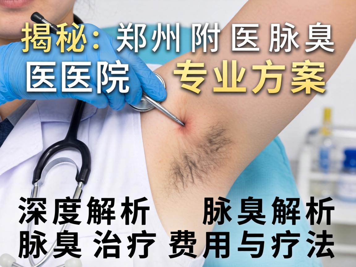 揭秘郑州附医腋臭医院专业方案，深度解析腋臭治疗费用与疗法