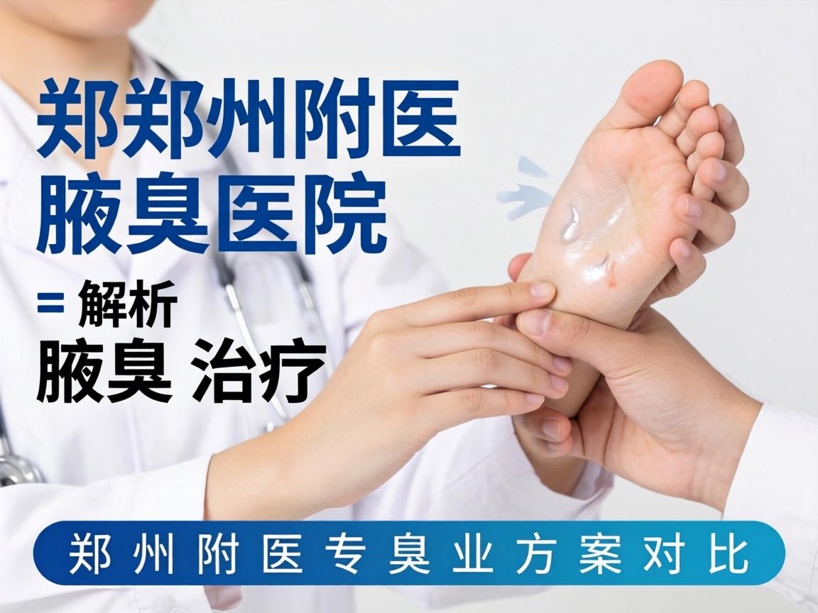郑州附医腋臭医院解析腋臭治疗 郑州附医专业方案对比