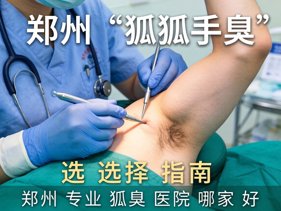 郑州狐臭手术选择指南，解析郑州专业狐臭医院哪家好