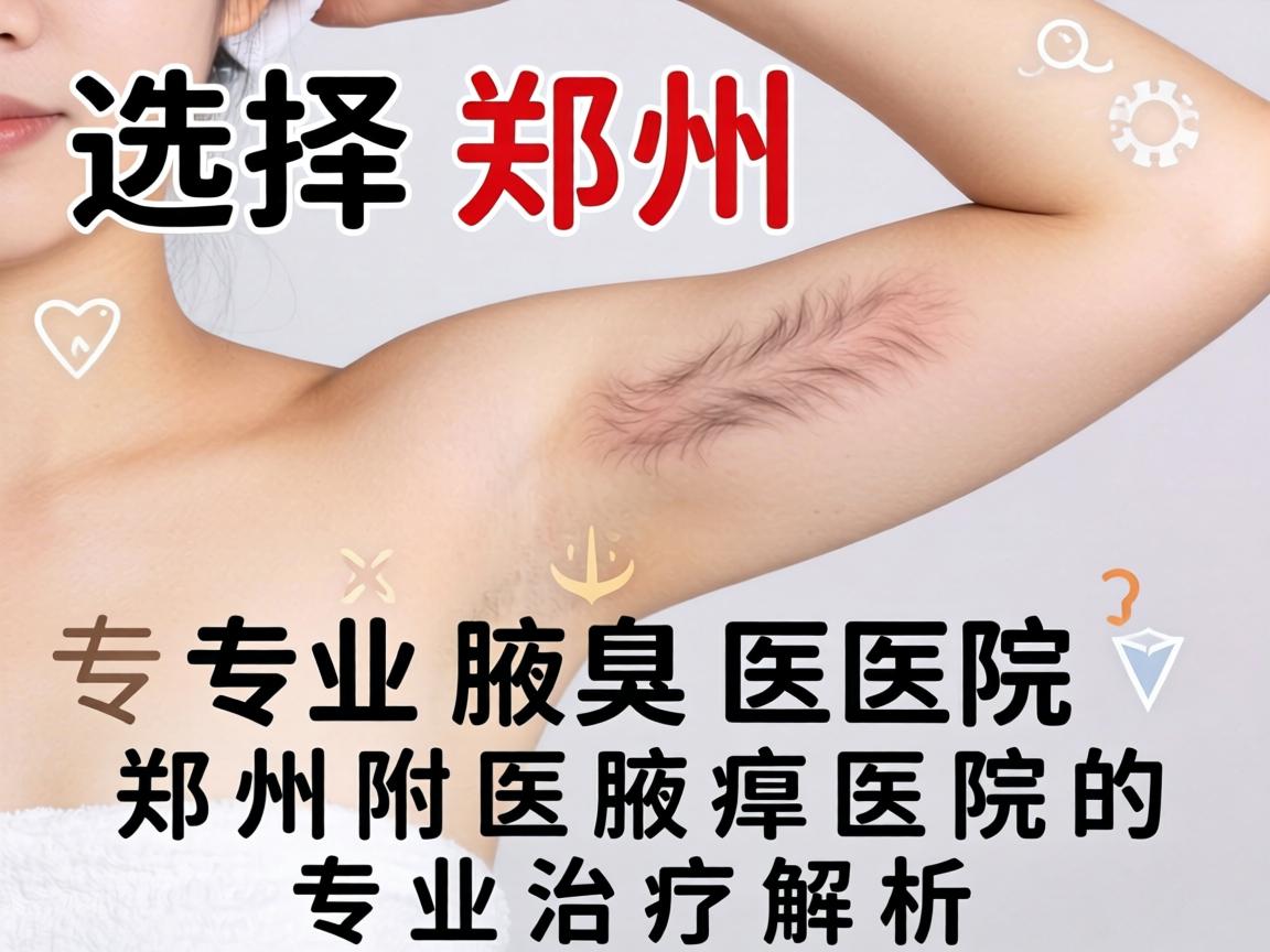 选择郑州专业腋臭医院，郑州附医腋臭医院的专业治疗解析