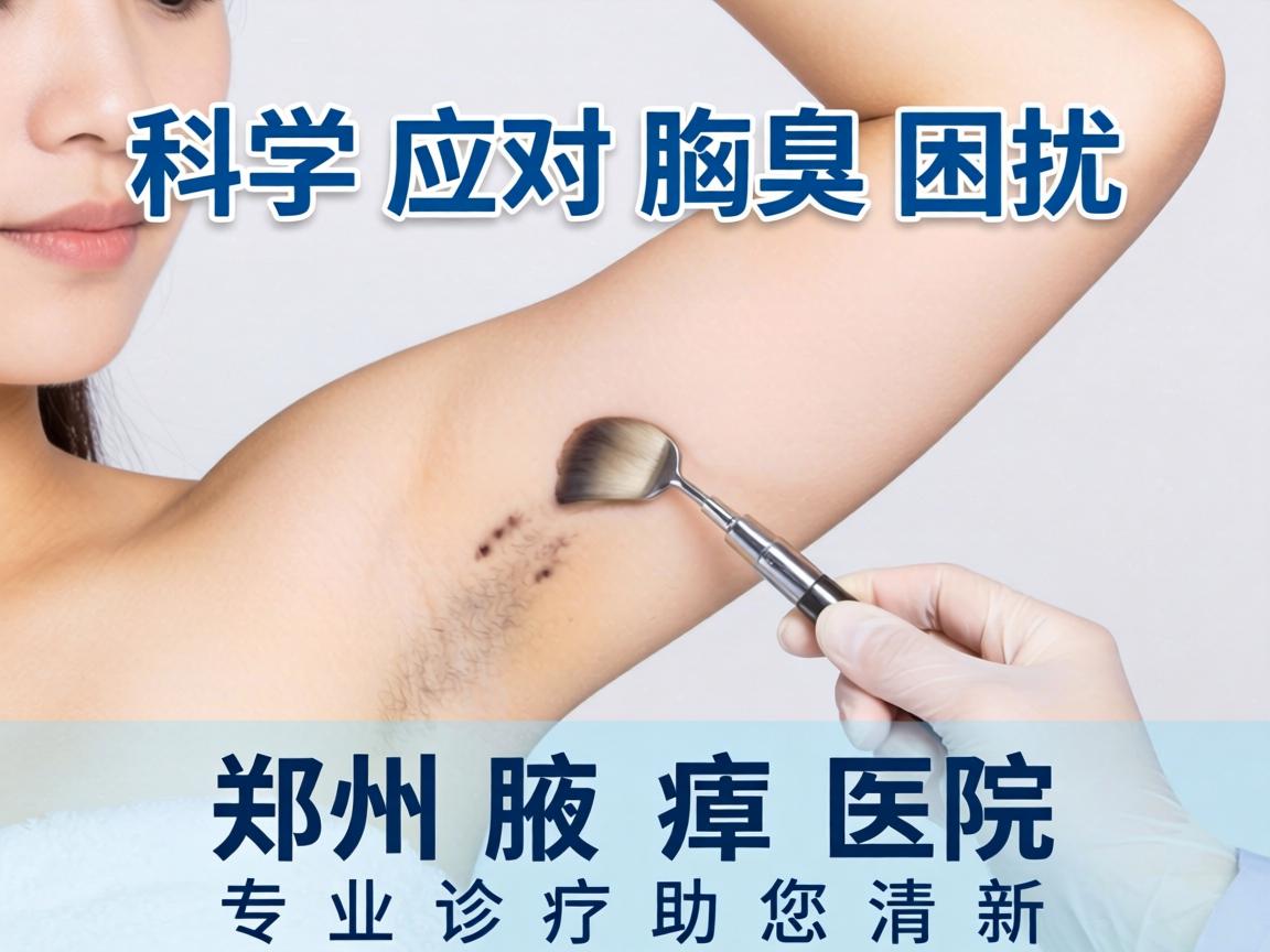 科学应对腋臭困扰，郑州腋臭医院专业诊疗助您清新
