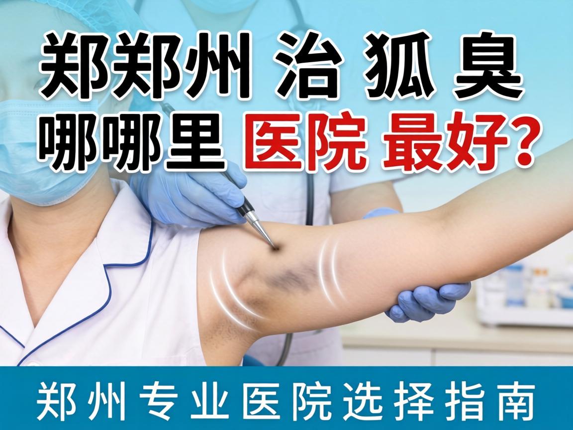 郑州治狐臭哪里医院最好？郑州专业医院选择指南
