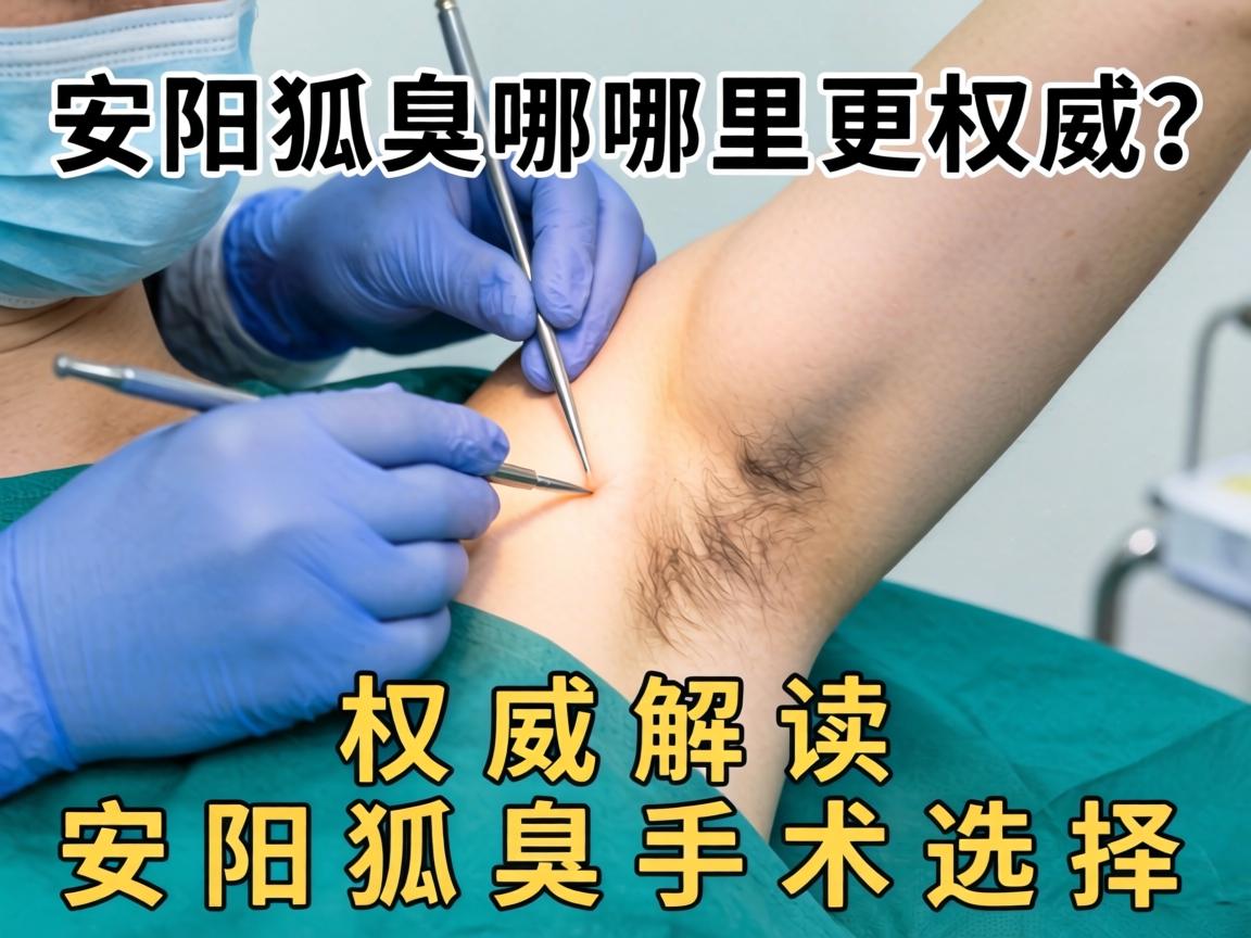 安阳狐臭手术哪里更权威？权威解读安阳狐臭手术选择