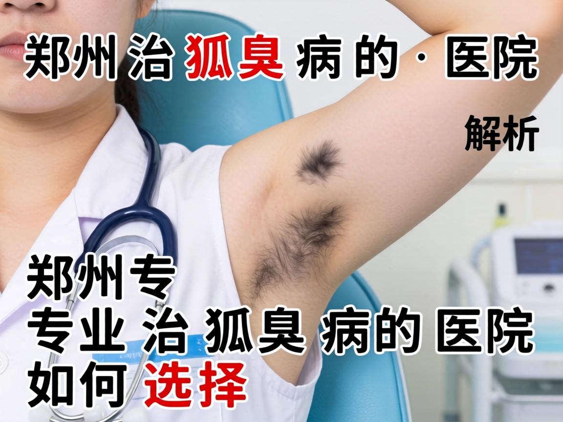 郑州治狐臭病的医院解析，郑州专业治狐臭病的医院如何选择