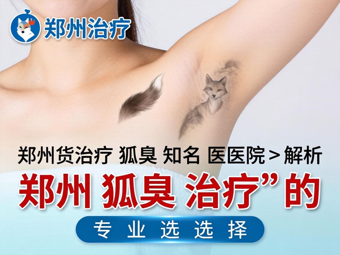 郑州治疗狐臭知名医院解析，郑州狐臭治疗的专业选择