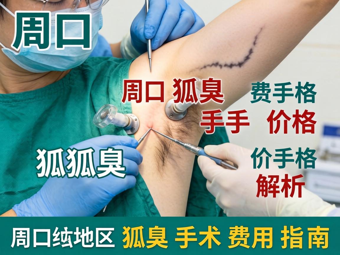 周口狐臭手术价格解析 周口地区狐臭手术费用指南