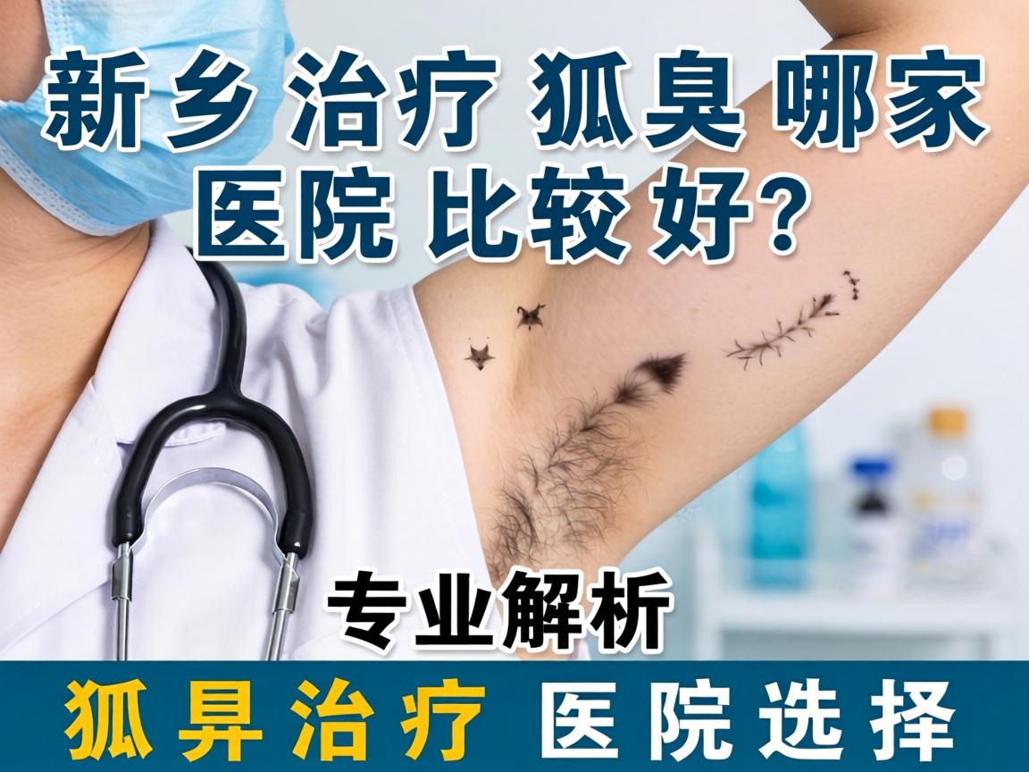 新乡治疗狐臭哪家医院比较好？专业解析狐臭治疗医院选择