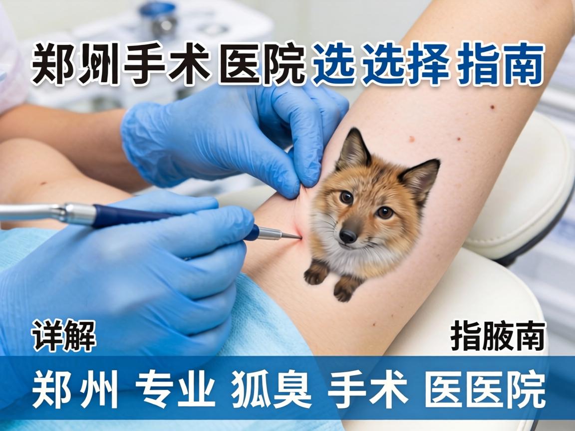 郑州狐臭手术医院选择指南，详解郑州专业狐臭手术医院