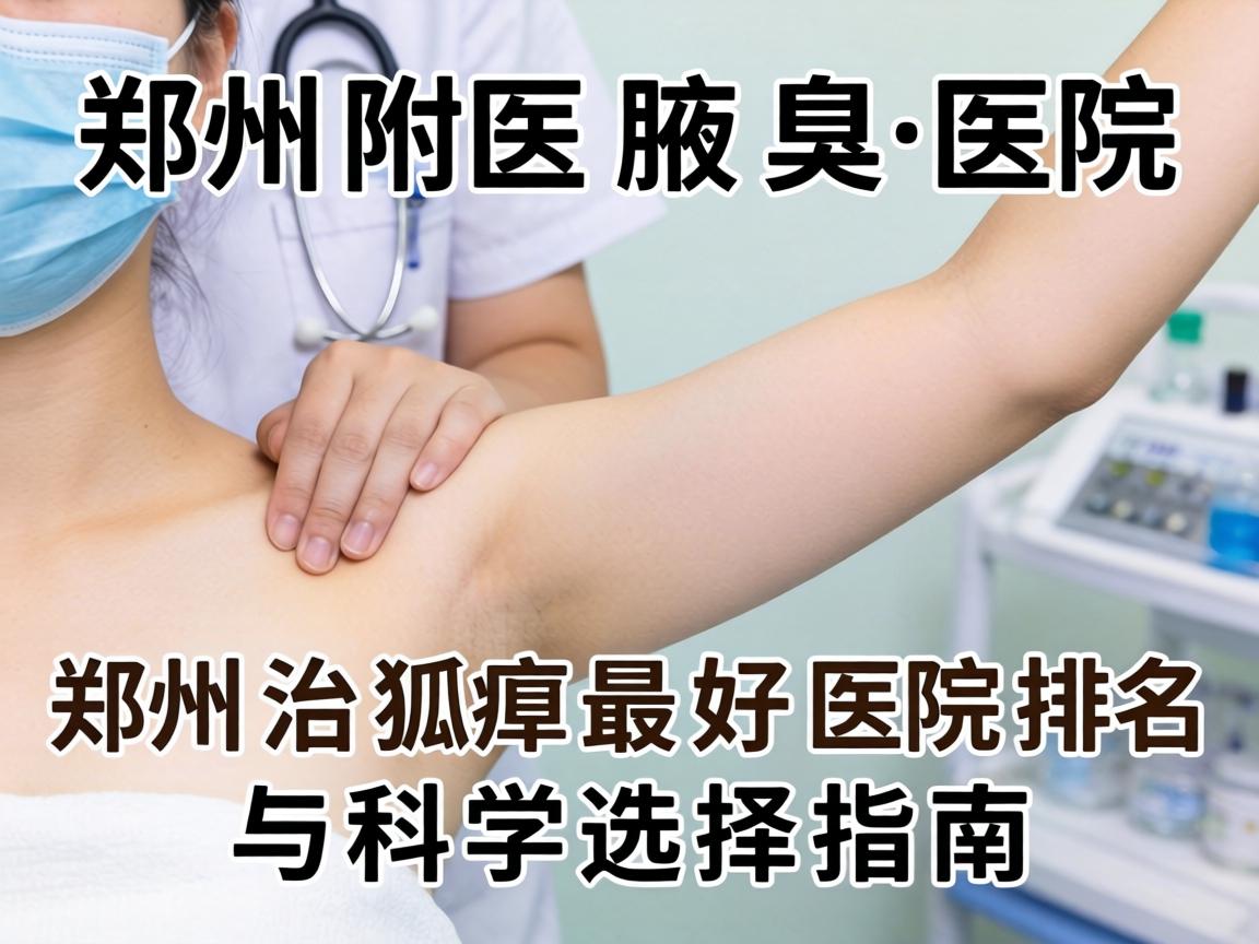 郑州附医腋臭医院解析，郑州治狐臭最好医院排名与科学选择指南