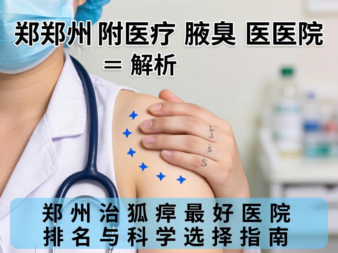 郑州附医腋臭医院解析，郑州治狐臭最好医院排名与科学选择指南