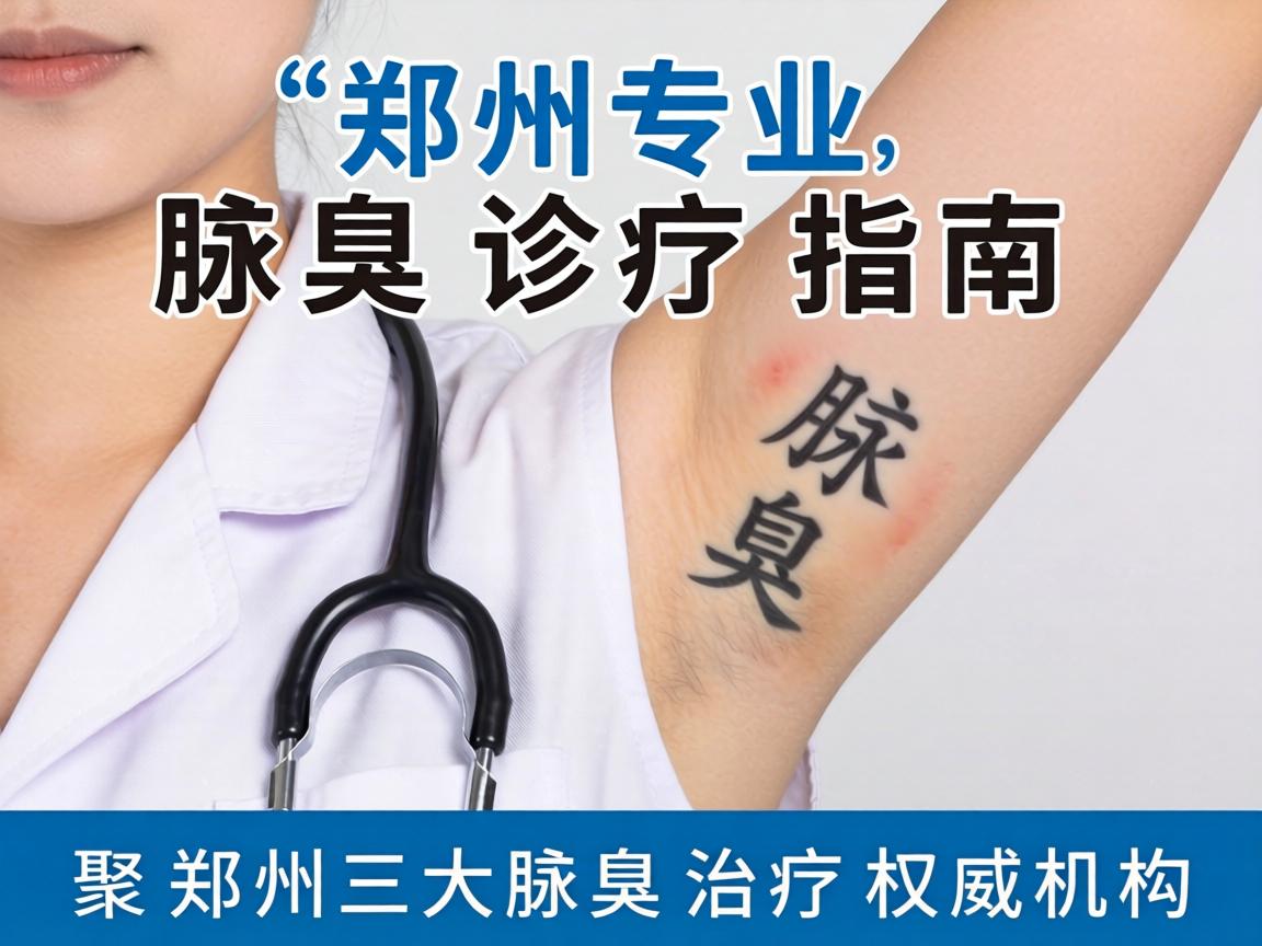 郑州专业腋臭诊疗指南，聚焦郑州三大腋臭治疗权威机构