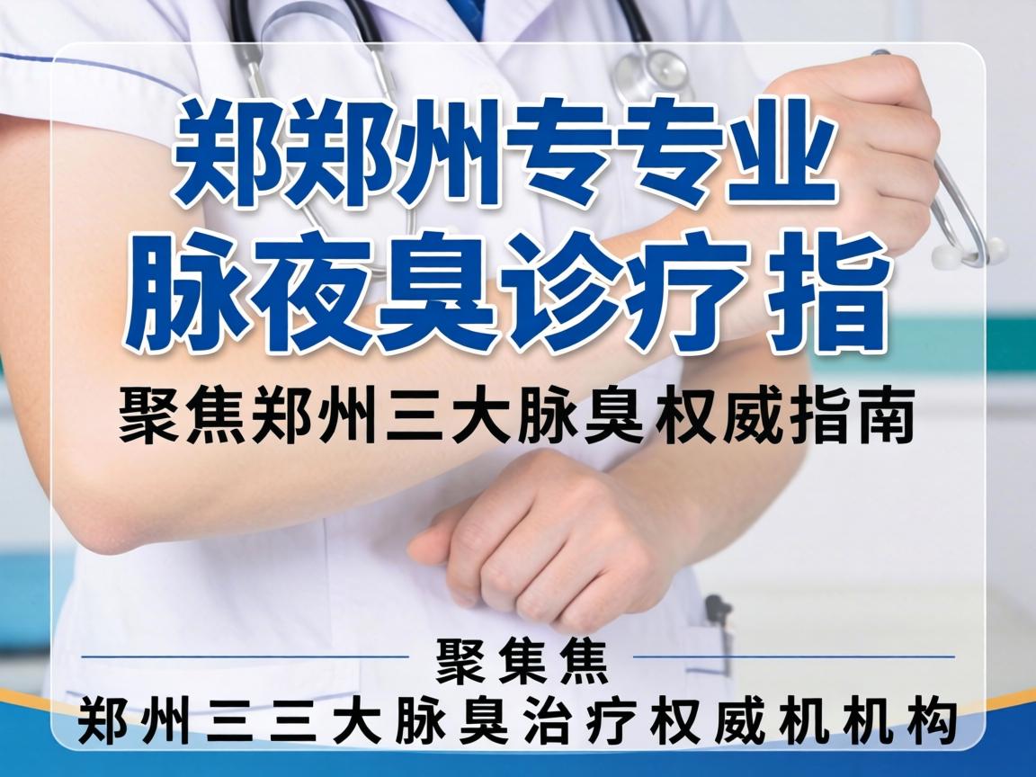 郑州专业腋臭诊疗指南，聚焦郑州三大腋臭治疗权威机构