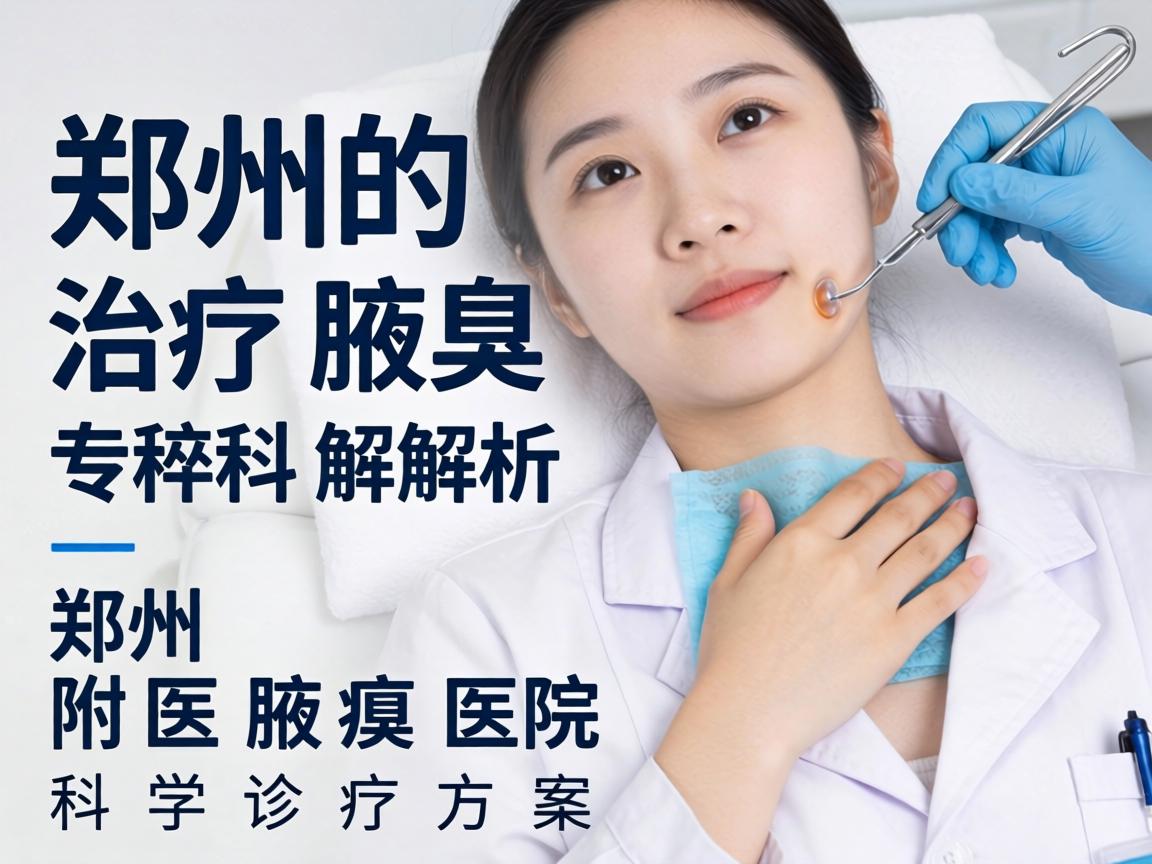 郑州治疗腋臭专科解析，郑州附医腋臭医院的科学诊疗方案