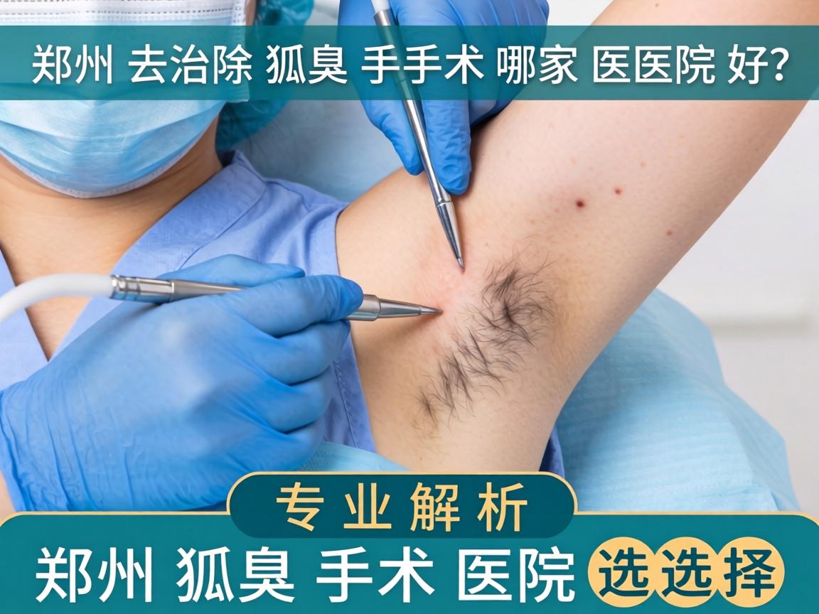 郑州去除狐臭手术哪家医院好？专业解析郑州狐臭手术医院选择