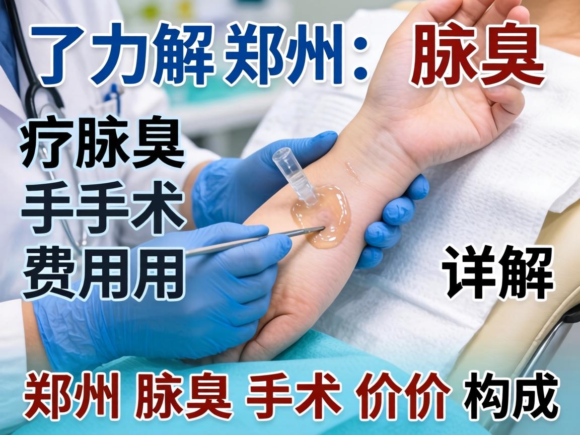 了解郑州腋臭手术费用，详解郑州腋臭手术价格构成