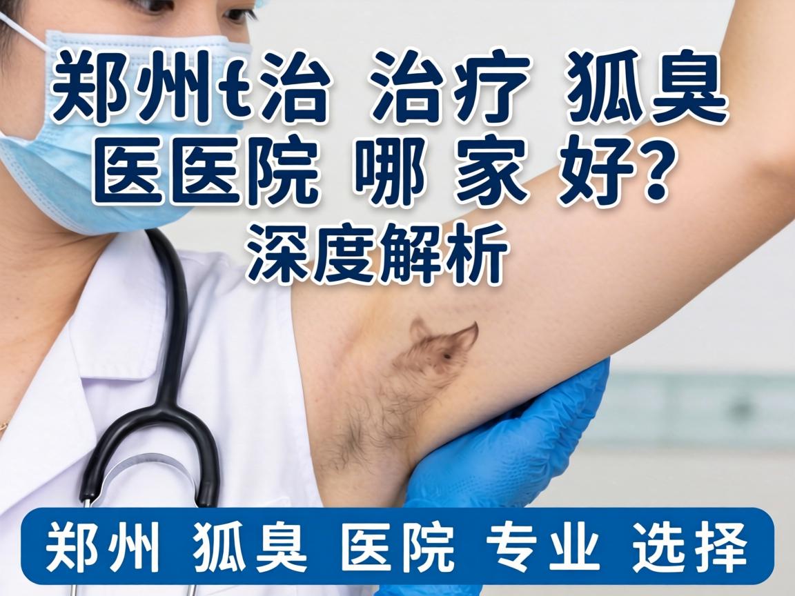 郑州治疗狐臭医院哪家好？深度解析郑州狐臭医院专业选择