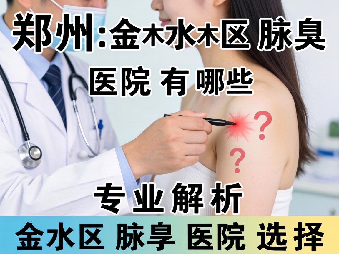 郑州金水区腋臭医院有哪些？专业解析金水区腋臭医院选择