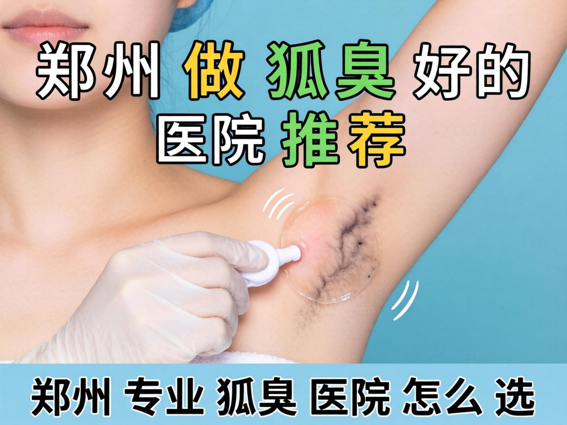 郑州做狐臭好的医院推荐，郑州专业狐臭医院怎么选