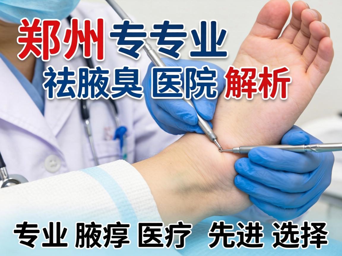 郑州专业祛腋臭医院解析，专业腋臭医疗的先进选择