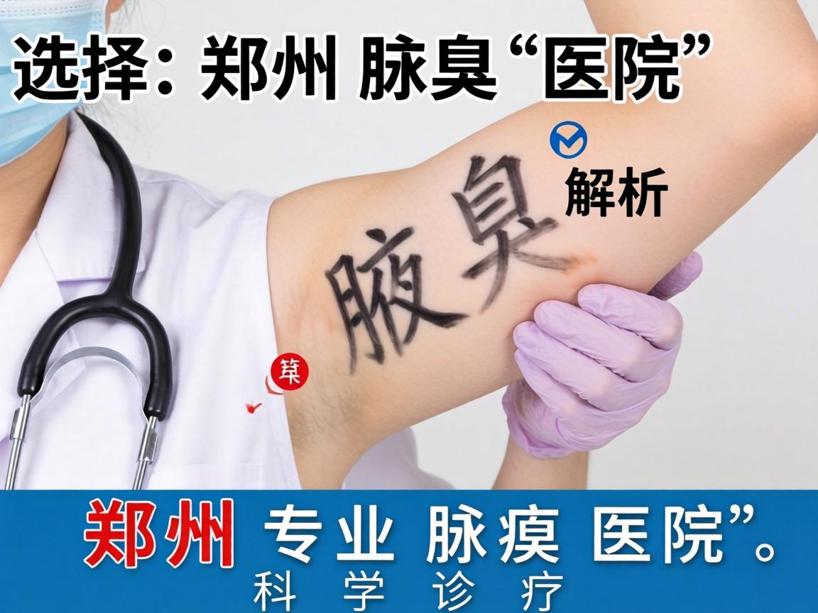 选择郑州腋臭医院，解析郑州专业腋臭医院的科学诊疗