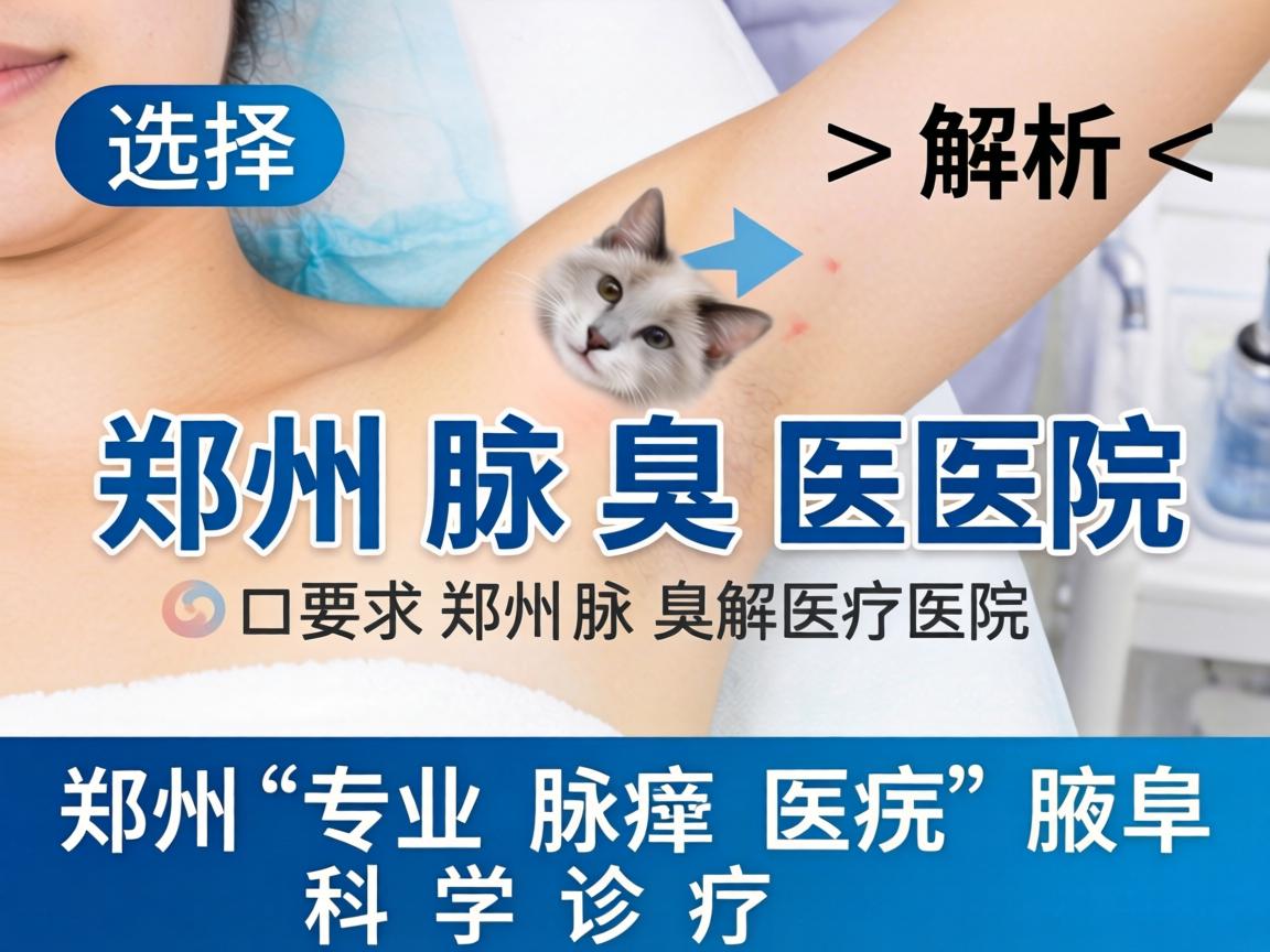 选择郑州腋臭医院，解析郑州专业腋臭医院的科学诊疗