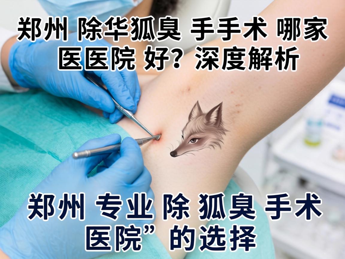 郑州除狐臭手术哪家医院好？深度解析郑州专业除狐臭手术医院的选择