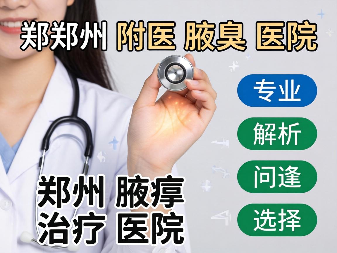 郑州附医腋臭医院专业解析，郑州腋臭治疗医院的选择