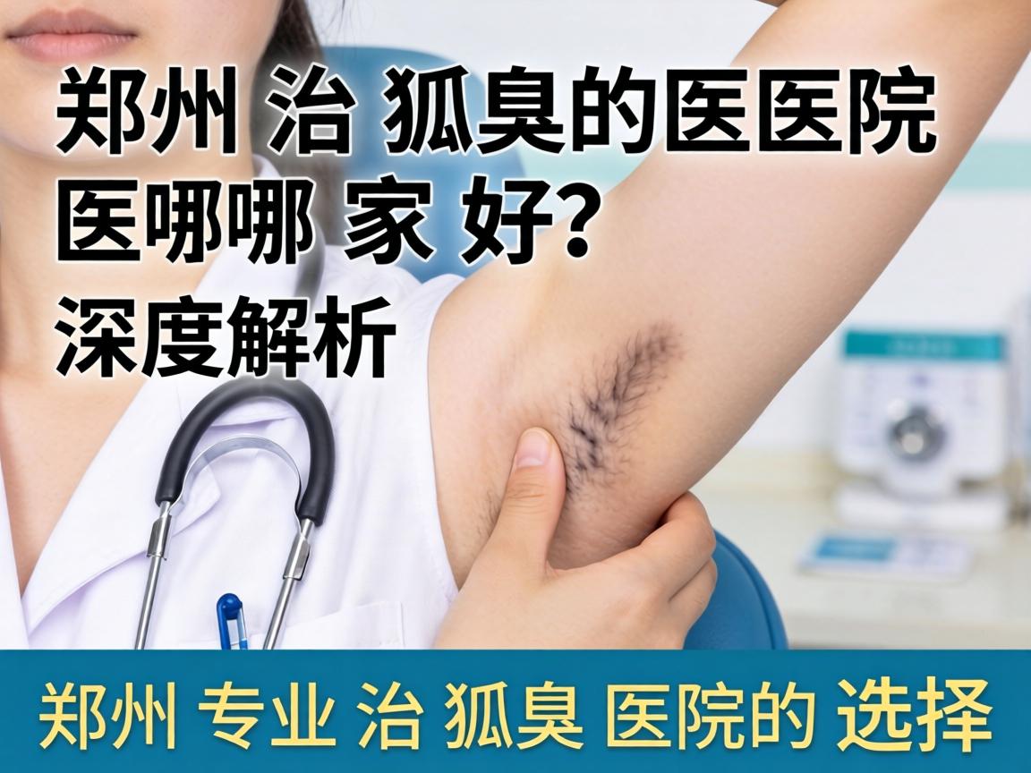 郑州治狐臭医院哪家好？深度解析郑州专业治狐臭医院的选择