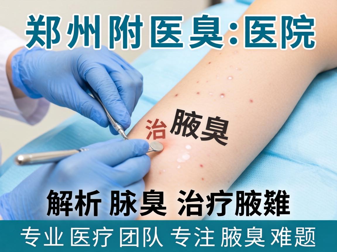郑州附医腋臭医院解析腋臭治疗，专业医疗团队专注腋臭难题