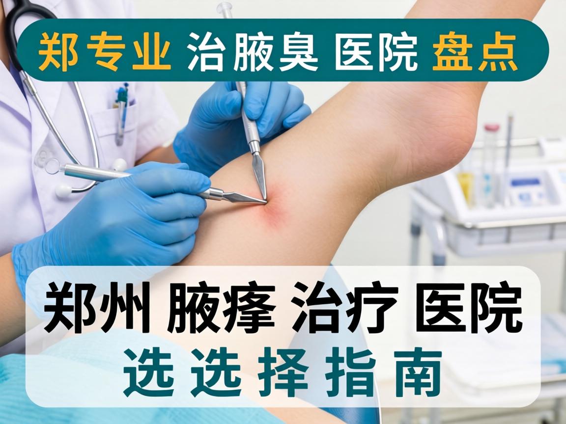 郑州专业治腋臭医院盘点，郑州腋臭治疗医院选择指南