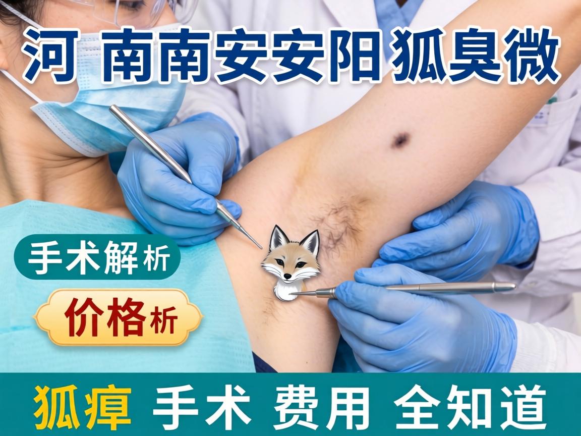 河南安阳狐臭微创手术价格解析，狐臭手术费用全知道