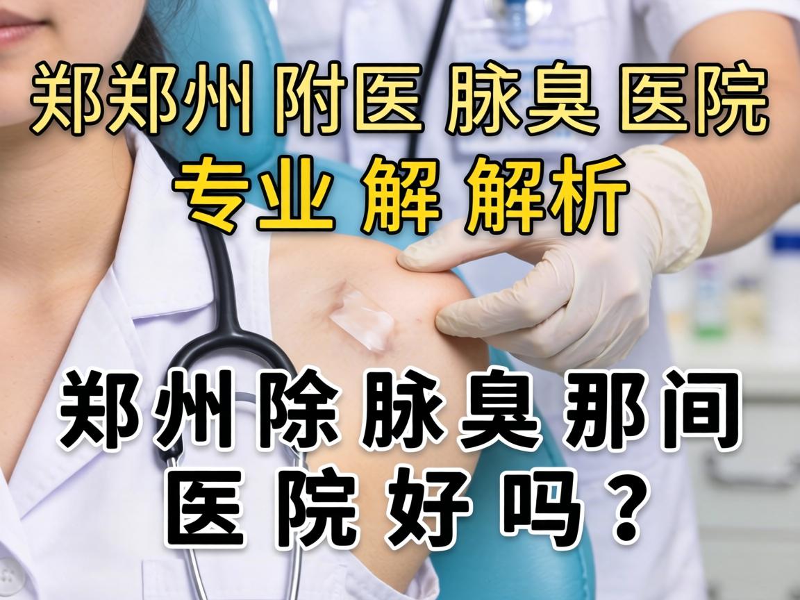 郑州附医腋臭医院专业解析，郑州除腋臭那间医院好吗？