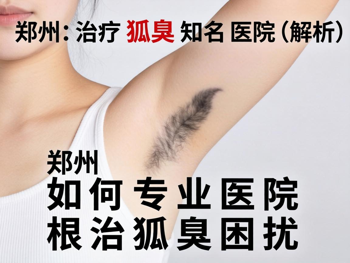 郑州治疗狐臭知名医院解析，郑州专业医院如何根治狐臭困扰