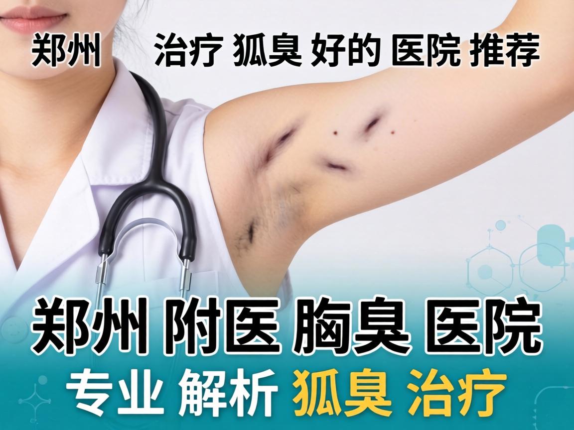 郑州治疗狐臭好的医院推荐，郑州附医腋臭医院专业解析狐臭治疗