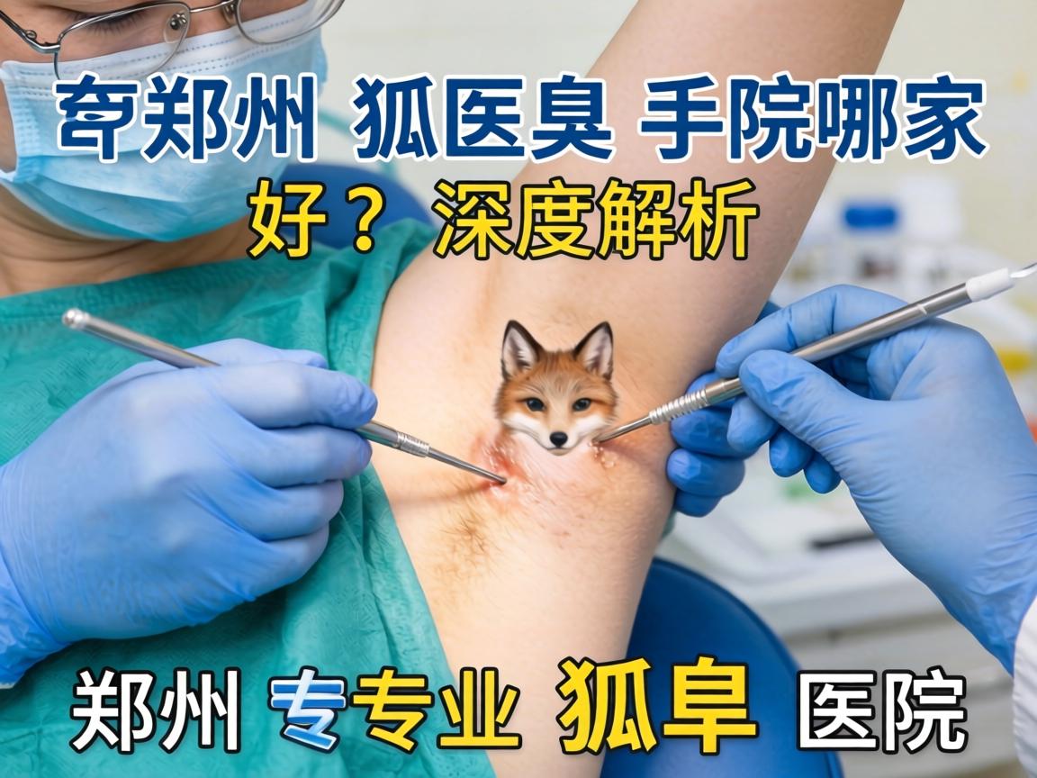 郑州狐臭手术哪家医院好？深度解析郑州专业狐臭医院