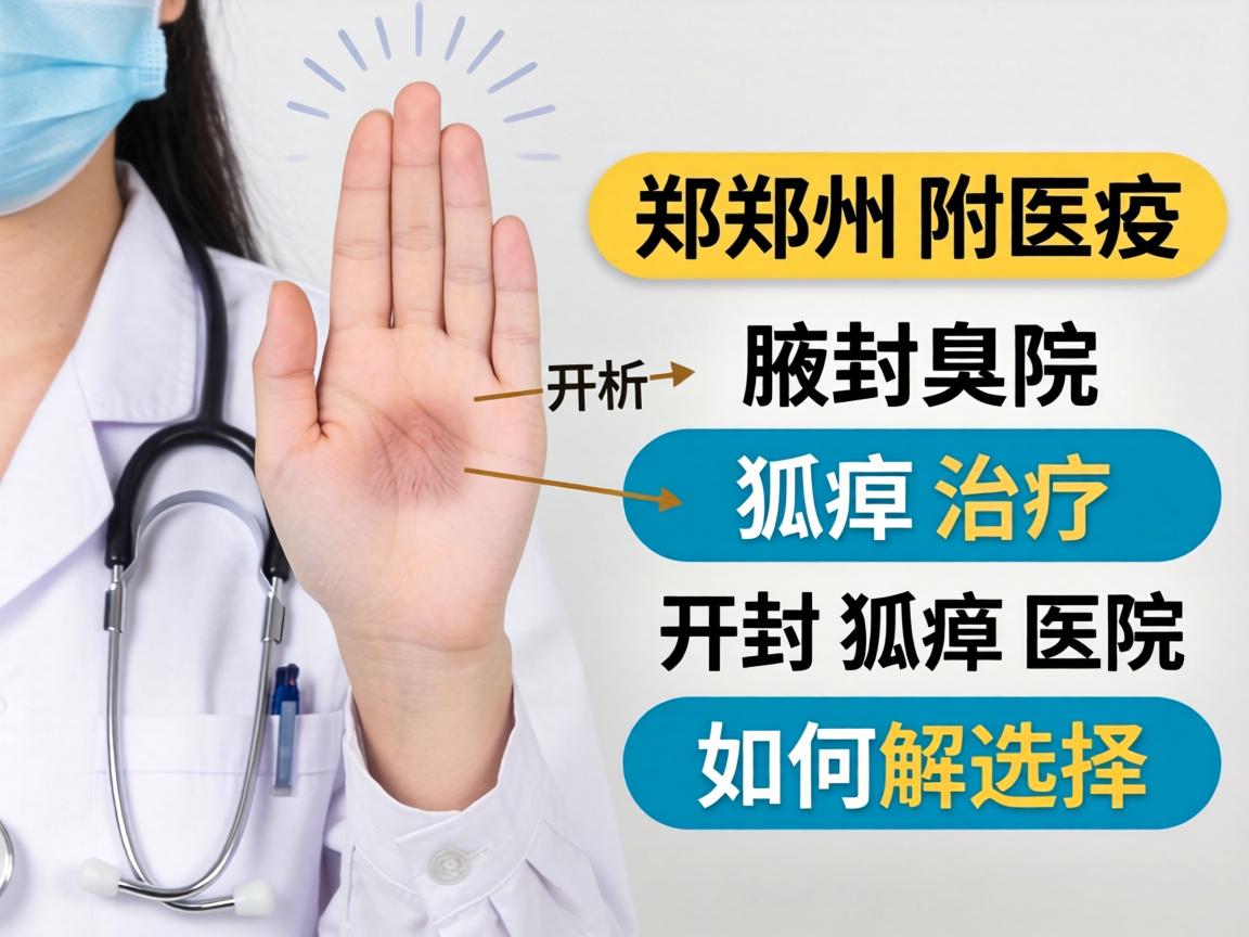 郑州附医腋臭医院解析，开封狐臭治疗，开封狐臭医院如何选择
