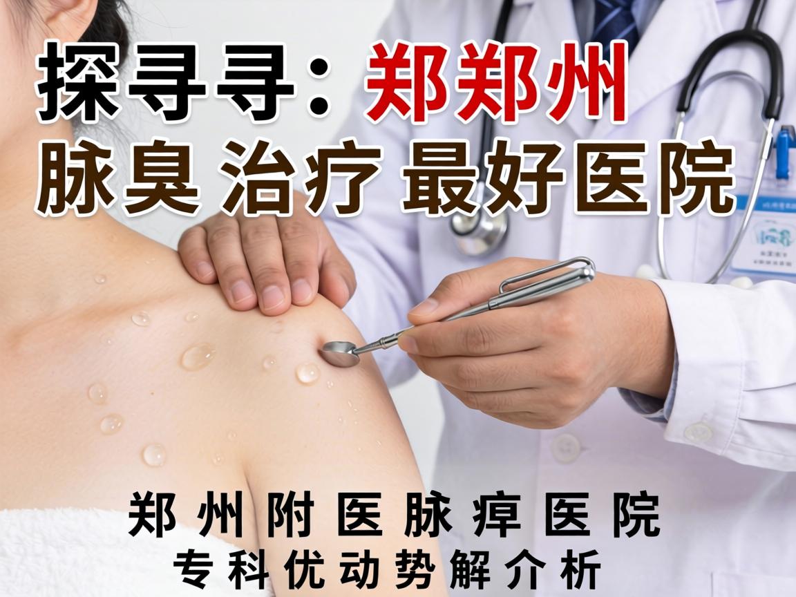探寻郑州腋臭治疗最好医院，郑州附医腋臭医院的专科优势解析