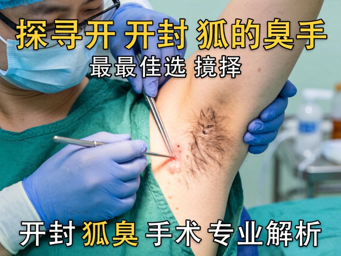 探寻开封狐臭手术最佳选择，开封狐臭手术专业解析